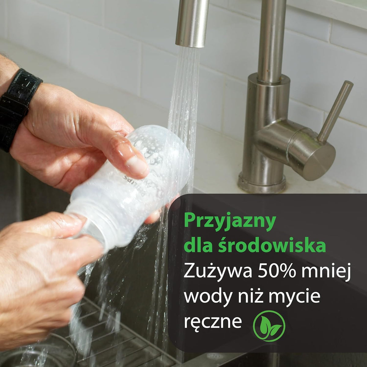 Baby Brezza Myjka do butelek Pro – środek do czyszczenia butelek dla niemowląt 3 w 1; mycie, sterylizacja, suszenie – uniwersalne czyszczenie wszystkich butelek: tworzywo sztuczne szkło smoczek