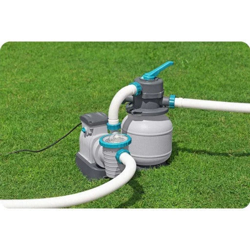 Bestway zandpomp, zwembadfilter, 8327 l/u, slangkoppelingen