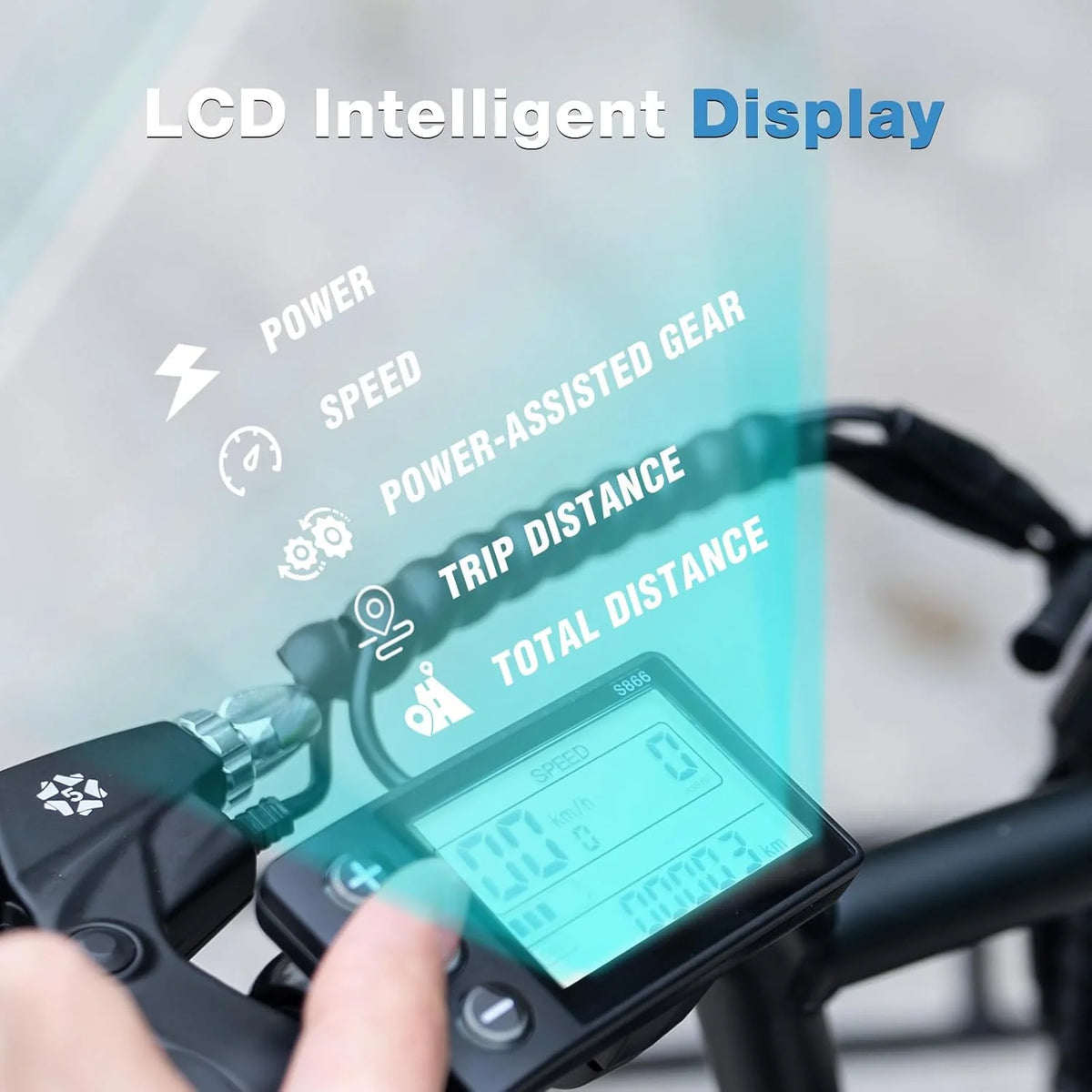 ELEKGo EGO03 Cargo E-Trike 500W 48V 18Ah, wyświetlacz LCD, opony 20x3.0