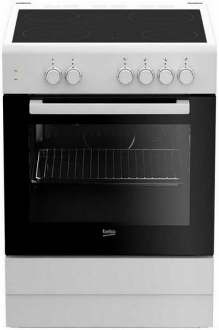 Beko Vitro Cooker FSS67000GW 4F 60CM biały