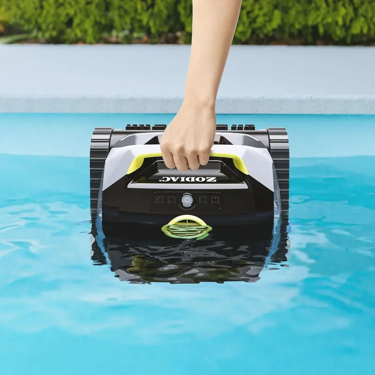 Zodiac Freedom Lite draadloze zwembadreiniger met lithiumbatterij - Reinigt bodem, wanden en waterlijn - Dubbele filtratie - Tot 3 uur reinigingscyclus op één acculading