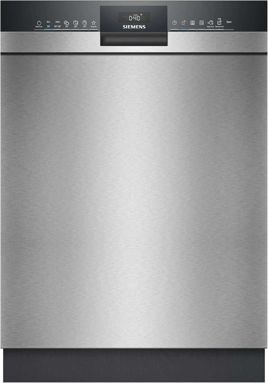 Zmywarka Siemens SN63EX06VE, iQ300 Smart, w pełni zintegrowana, 60 cm, szuflada na sztućce, bardzo cicha, varioSpeed, automatyczne otwieranie drzwi, potrójny system koszenia, infoLight, intensiveZone