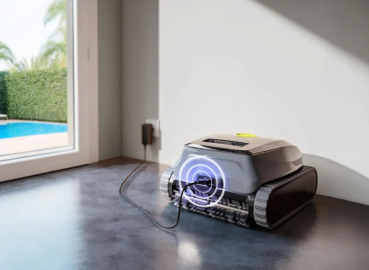Zodiac Freedom Lite draadloze zwembadreiniger met lithiumbatterij - Reinigt bodem, wanden en waterlijn - Dubbele filtratie - Tot 3 uur reinigingscyclus op één acculading