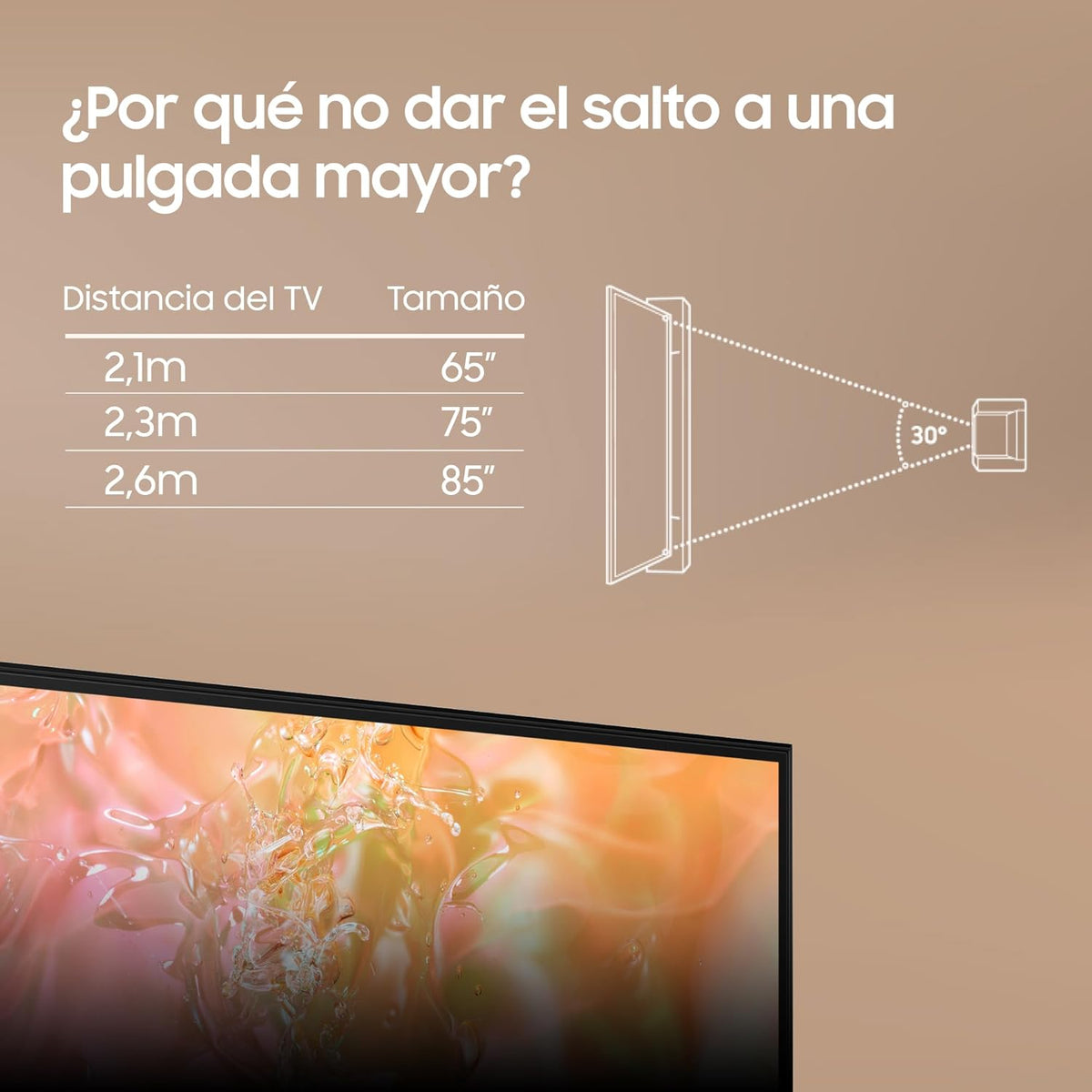2024 Crystal UHD 50DU7105 Smart TV: 50-calowy Crystal UHD z technologią Pure Colors i PurColor, najlepszy telewizor Smart TV, wszystkie głośniki jednocześnie z technologią Q-Symphony i sterowanie domem za pomocą SmartThings
