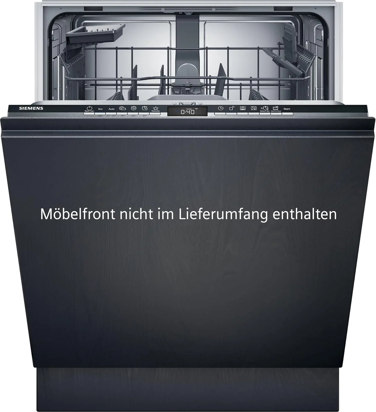 Zmywarka Siemens SN63EX06VE, iQ300 Smart, w pełni zintegrowana, 60 cm, szuflada na sztućce, bardzo cicha, varioSpeed, automatyczne otwieranie drzwi, potrójny system koszenia, infoLight, intensiveZone