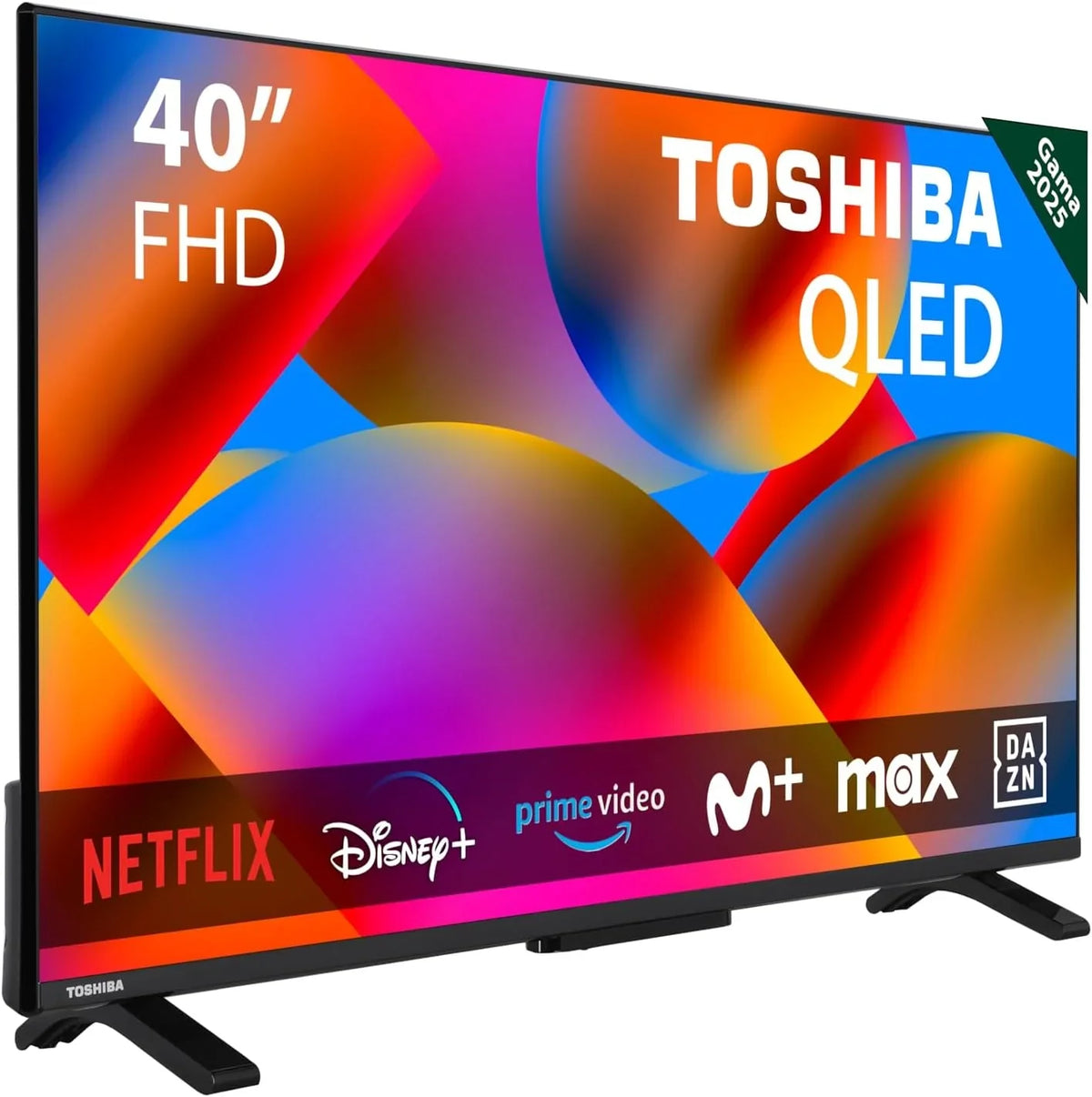 Telewizor Toshiba 40LV3563DG 40" Full HD (1920 x 1080) HDR Smart TV z centralną podstawą, kompatybilny z Alexą, Wi-Fi