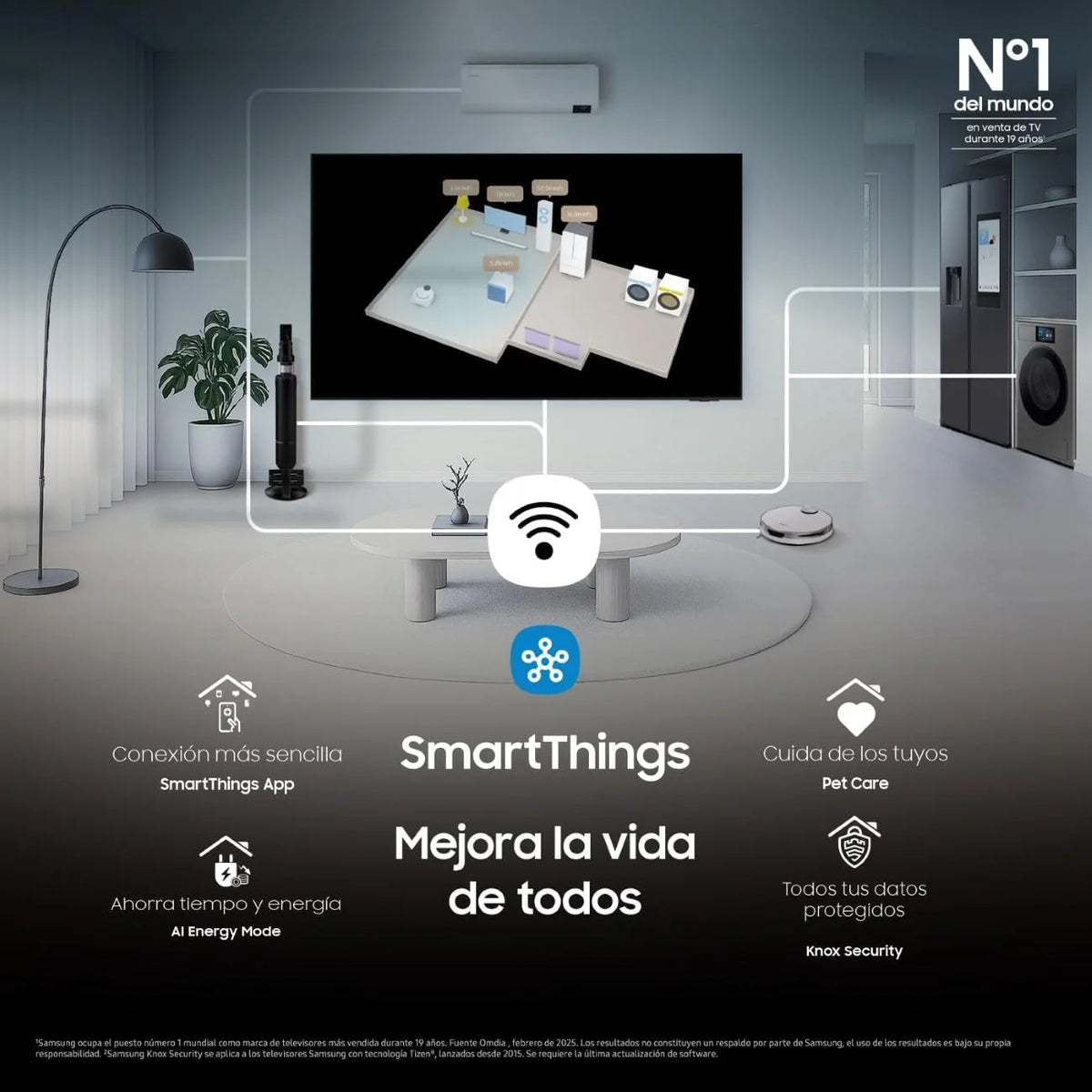 43-calowy telewizor Q8F QLED 4K Smart TV z technologią Vision AI, 100% natężeniem koloru dzięki technologii Quantum Dot oraz funkcją Motion Xcelerator.