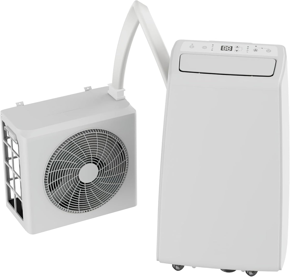 Mobilny klimatyzator typu split z Wi-Fi, 12 000 BTU
