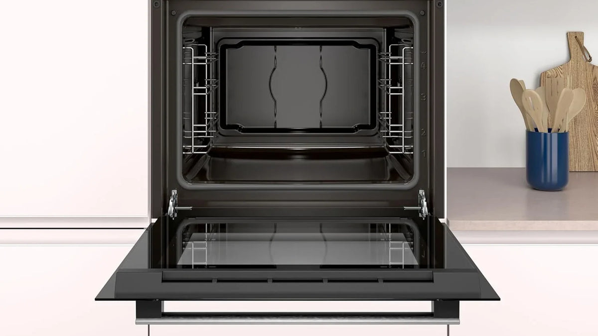 Balay - Oven, 60 cm, 5 functies, mechanische bediening, zwart, roestvrij staal, 3HB1000X0