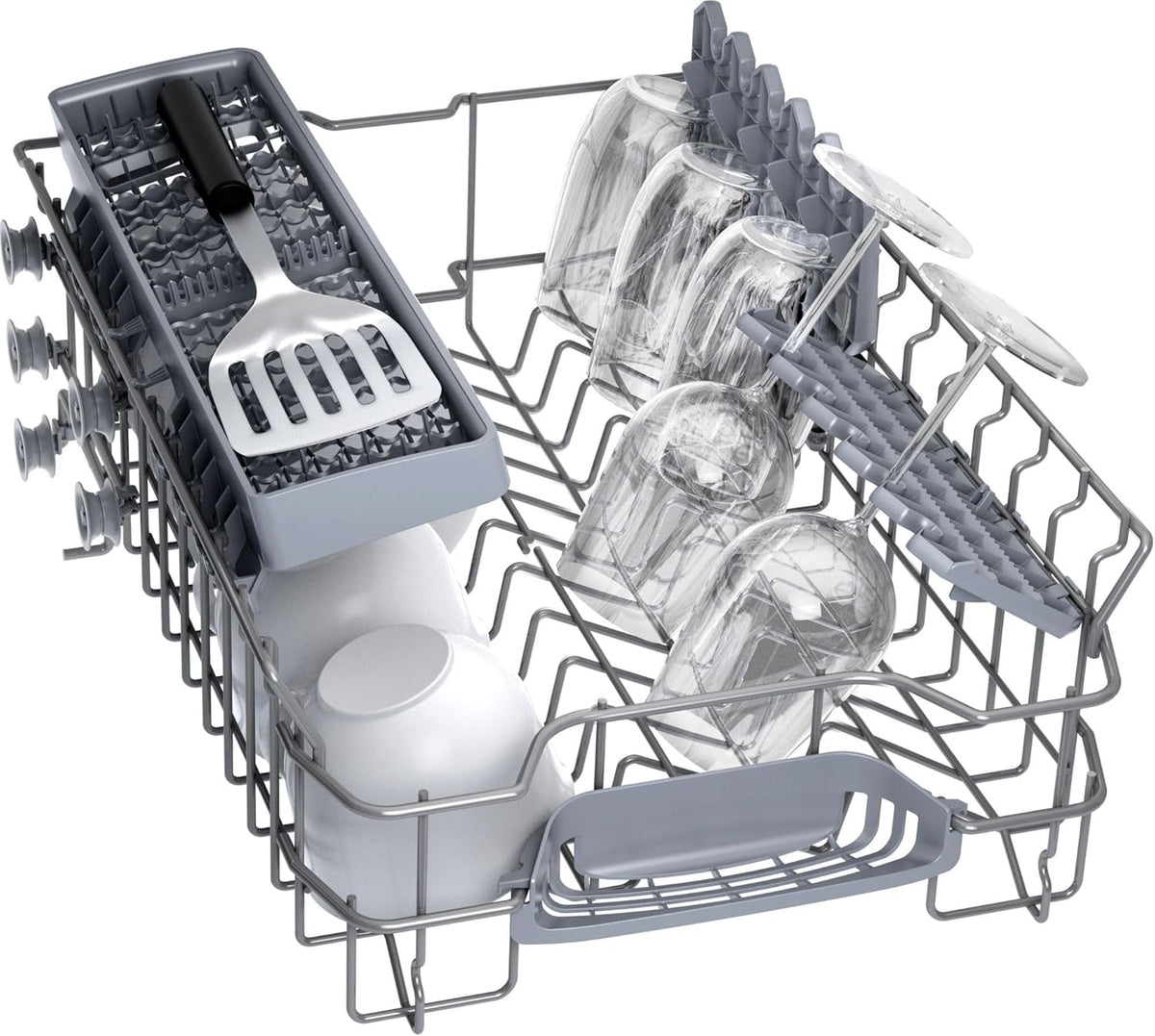 Balay - Zmywarka wolnostojąca, szerokość 45 cm, silnik ExtraSilence, funkcja Home Connect, wyświetlacz LED, kolor biały, 3VN4030BA