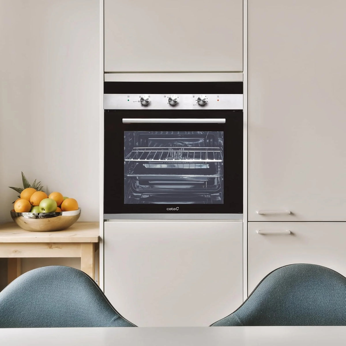 CATA CM 760 AS BK multifunctionele oven, 2400 W, 50 l, roestvrij staal, zwart