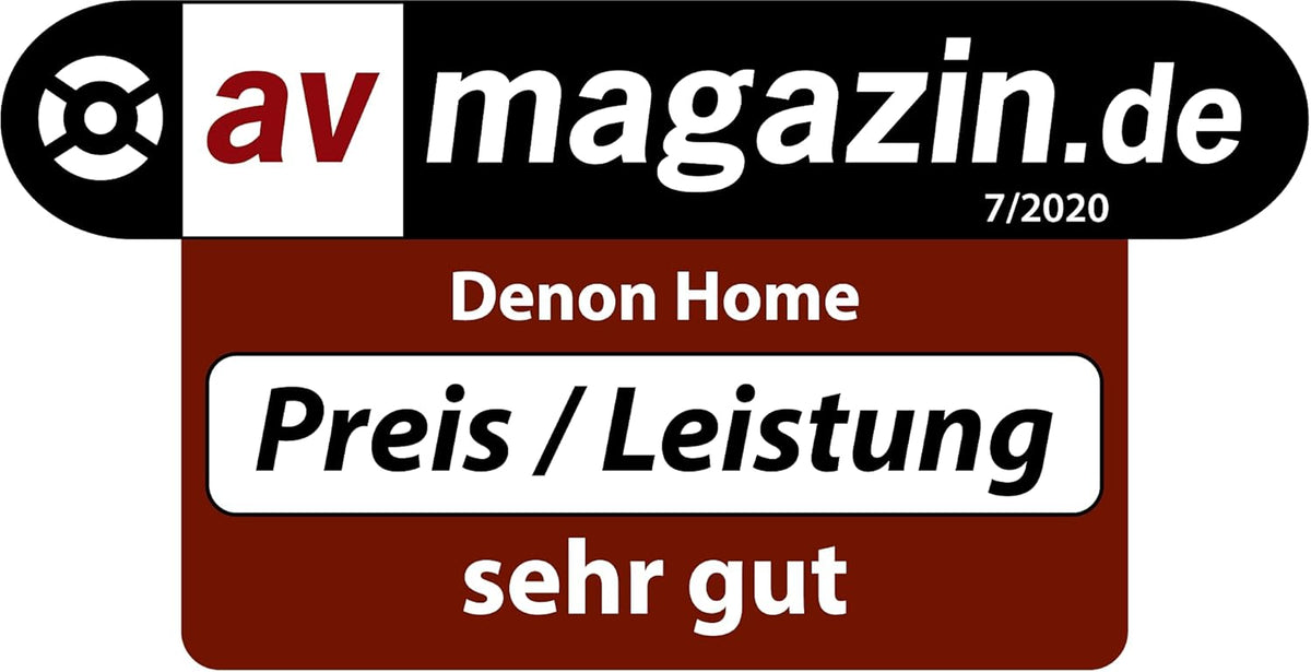 Głośnik Denon Home 150 Multiroom, głośnik HiFi z wbudowaną platformą HEOS, zintegrowaną funkcją Alexa, Wi-Fi, Bluetooth, USB, AirPlay 2, dźwiękiem Hi-Res, czarny
